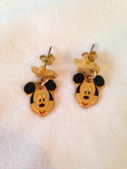 Mickey Mouse earrings