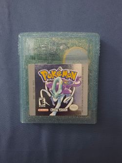 Pokémon Crystal Version Game Boy Color Cartridge