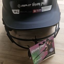 NWT, Softball Helmet, Rip It, Vision PRO  M-L