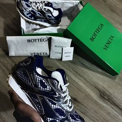 Bottega Veneta Navy Blue Size 10us/43eu Brand New