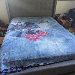 Queen Bed With Box Spring And Mattress For Sale