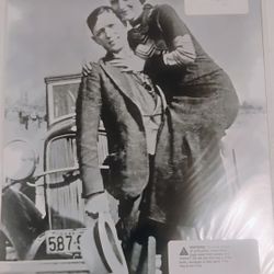 Bonnie And Clyde Restored Print 