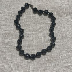 Black Pearl Necklace