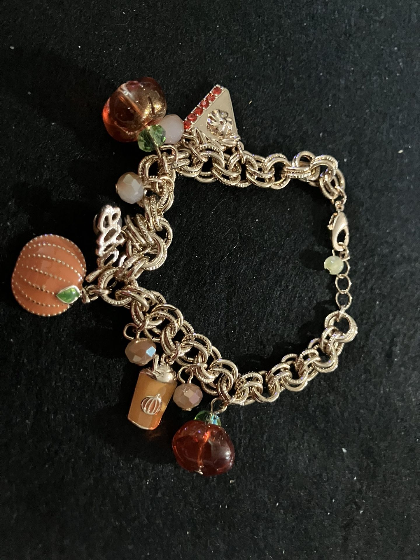 Harvest Gold Charm Bracelet 