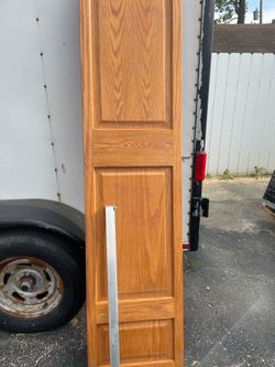 36” solid wood bifold with hardware