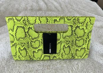 Fashion Nova Snake Print Clutch bag