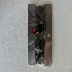 Choker With Red Heart Pendent 