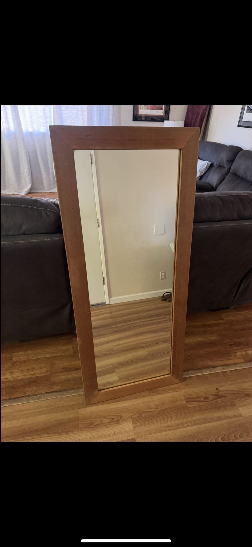 Wooden Mirror
