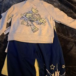 Buzz Toy Story Sweats And Short Set Size 5