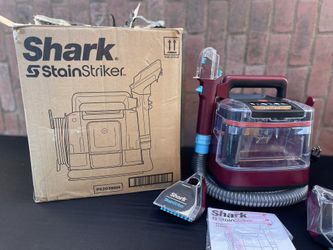 Shark Carpet Cleaner Machine, Portable Upholstery StainStriker, Spot, Odor & Stain Remover, 2 Carpet Cleaner Solutions, 3 Tools, Perfect for Pet Hair,