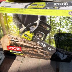 Ryobi 14’’ Chain Saw 
