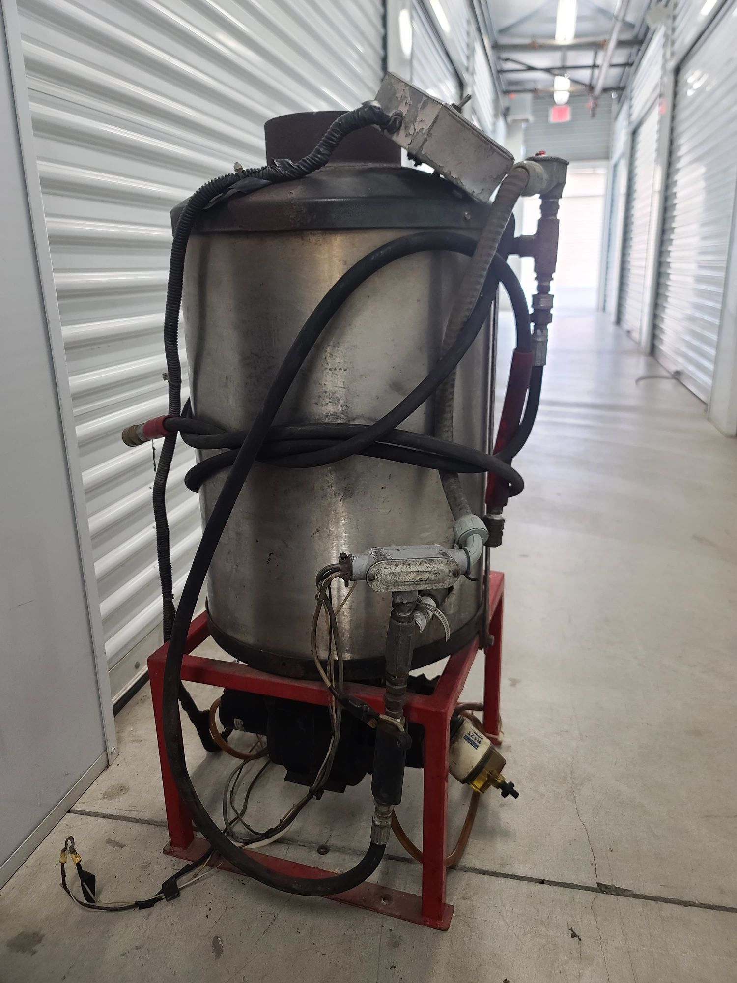 Steamer For Pressure Washing 