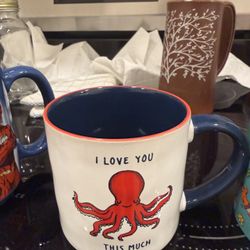 Large Octopus Mug