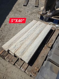 CONCRETE EDGING PAVERS $10 EACH (5"X40") ~2.5" DEEP