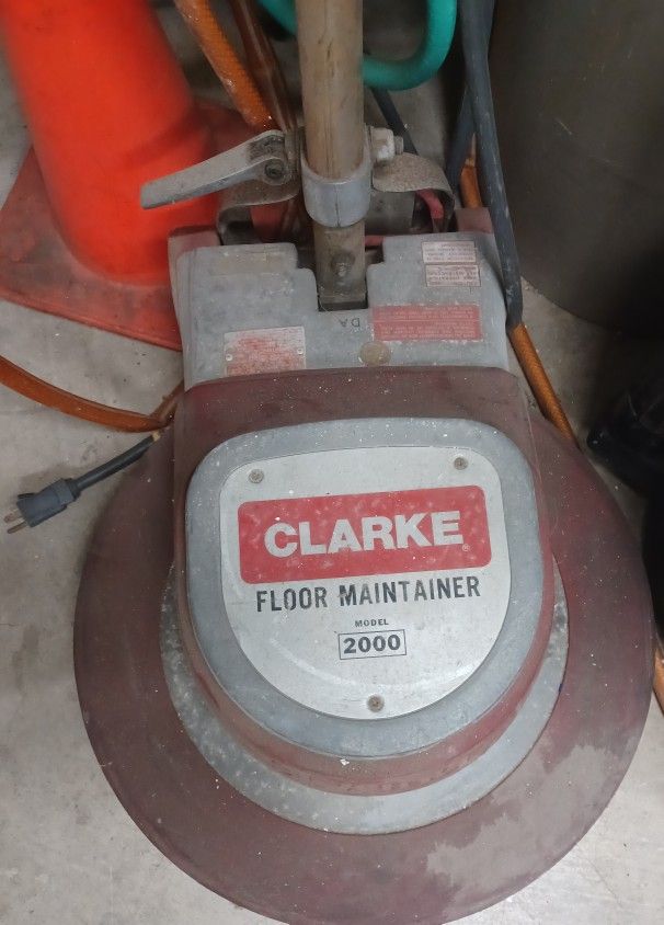 Floor Maintener Clarke Model 2000