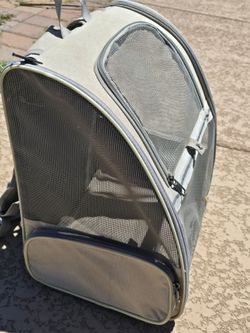 Pet carrier backpack