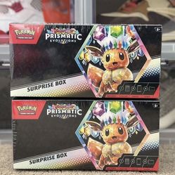 (6x) Pokemon TCG Prismatic Evolutions Surprise Box - $50