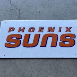 Phoenix Suns Sign 24”x12”