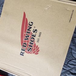 Red Wing Steel Toe With Medal Tarsal
