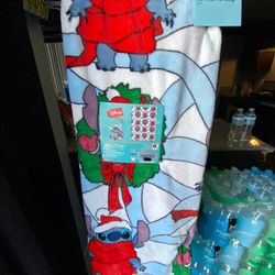 Disney Stitch Christmas Blanket