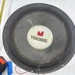 WOOFER SPEAKER SUBWOOFER VISONIK 12” CAR AUDIO