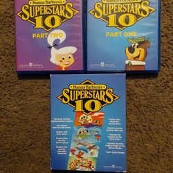Cartoons  In Blue Ray Hannas Barberas Superstars 10