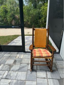 Rocking Chair with soft cushion