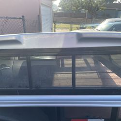 Camper And Cover Long bed Nissan Pickup 