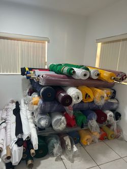 100+ Fabric Rolls for Sale – Athletic Stretch Polyester – Bulk Wholesale