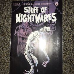 R.L Stine Comics Stuff Of Nightmares volume 2 and 4.