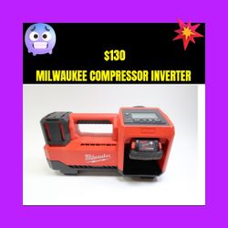 🐦‍🔥 MILWAUKEE COMPRESSOR INFLATER 