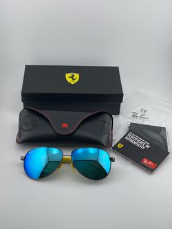Rayban aviator Ferrari sunglasses