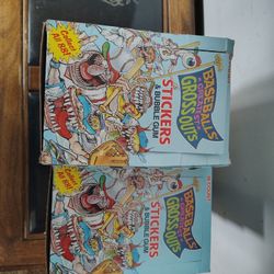 1988 Leaf Baseballs Greatest Grossouts Baseball Stickers And Gum