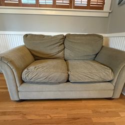 Green Couch / Love seat (Seats 2)