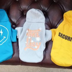 XS Dog Hoodies - New!