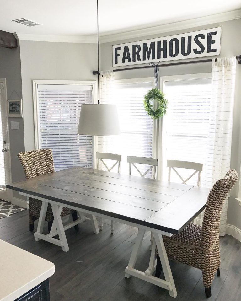 Custom Designed Farmhouse Style Dining Tables.