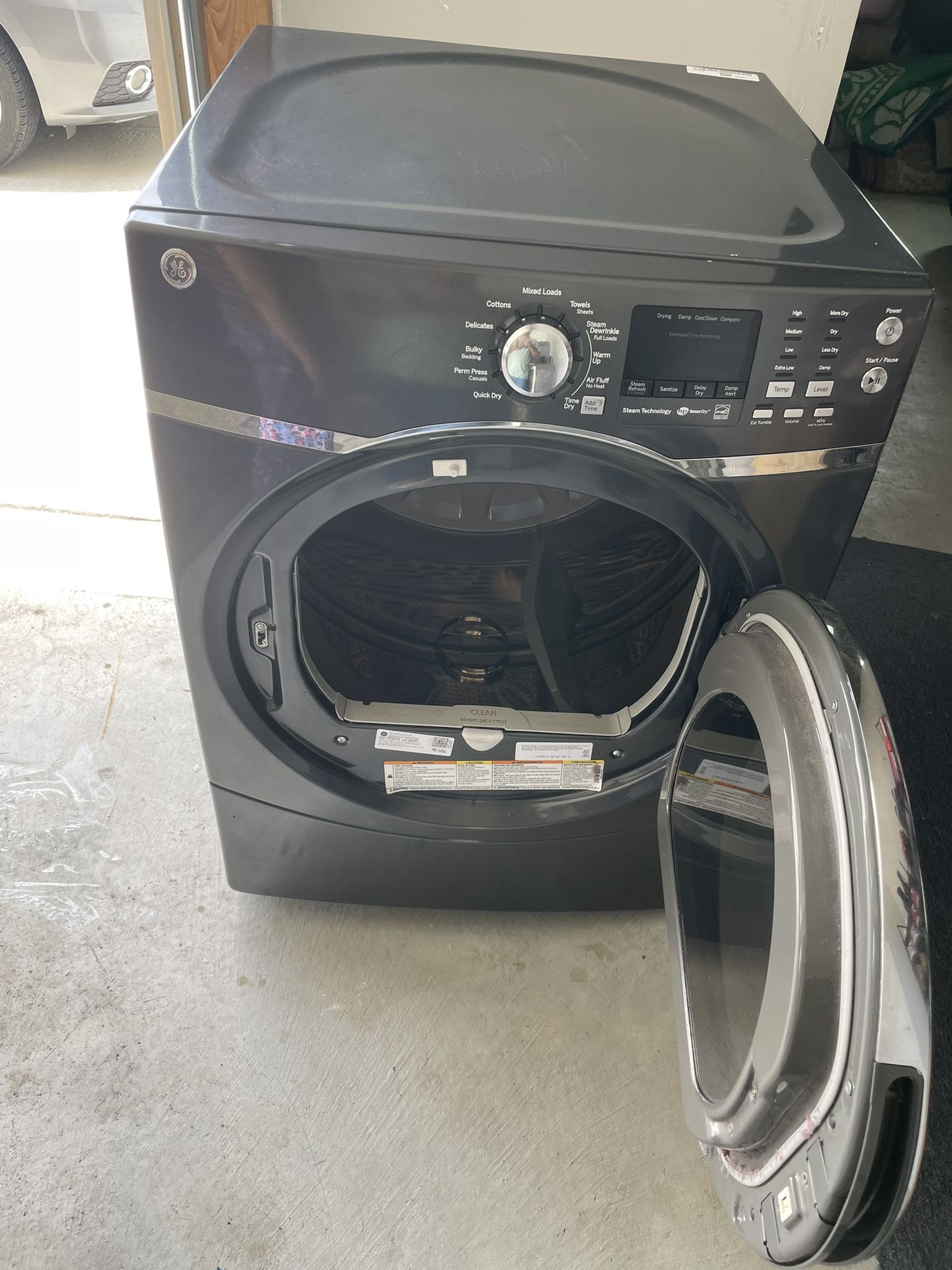 Top load Washer And Front Load GE Gas Dryers 