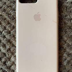 Apple iPhone 8 plus/7plus pink sand silicone case