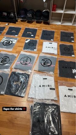 AMIRI,HELLSTAR,CHROME HEARTS SHIRTS