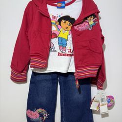  Dora the Explorer Toddler 3-Piece Set