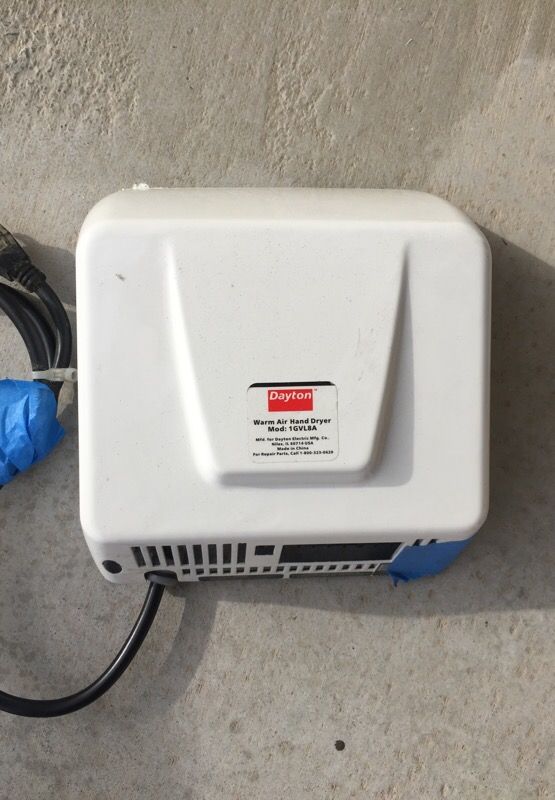 Dayton Hand Dryer 1GVL8A