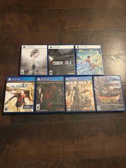 PS4/PS5 Games (READ DESCRIPTION)