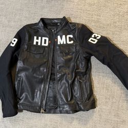 Harley Davidson Bomber Leather Jacket 