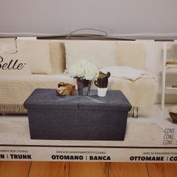 Cose Belle Ottoman Trunk 30"x14.7"x15" NIB