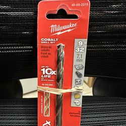 Milwaukee Cobalt Drill Bit 9/32”