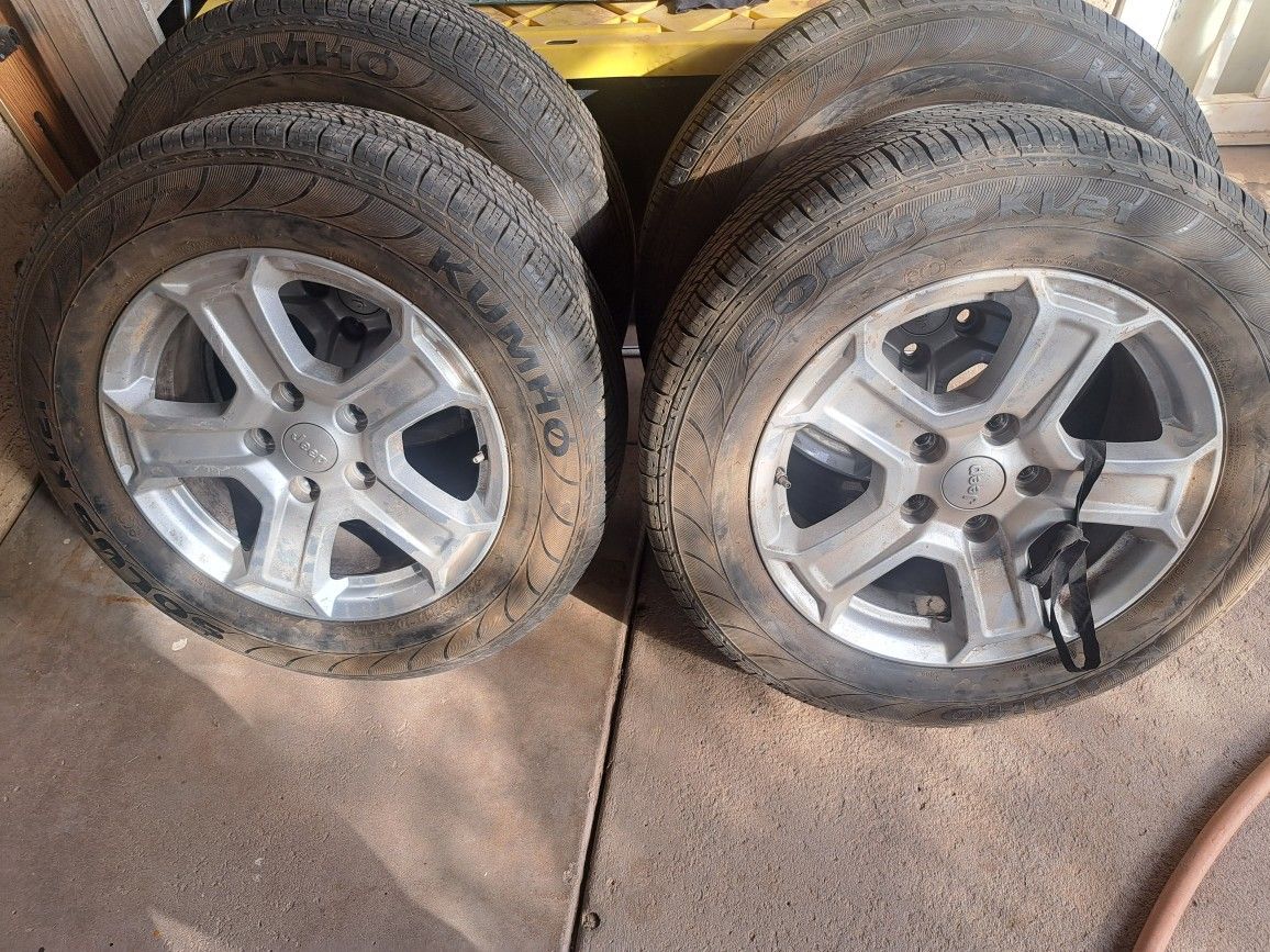 Grand Cherokee Jeep Commader Wheels N Tires