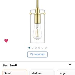 2 Glass And Brass Pendant Lights