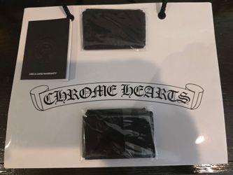 Chrome Hearts paper bag with Cloth