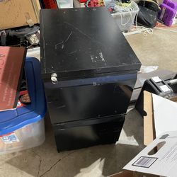 2 Drawer Locking File Cabinet