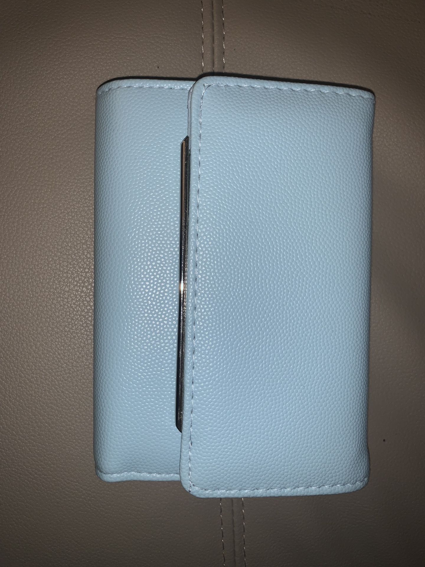 Teal Leather Woman’s Wallet